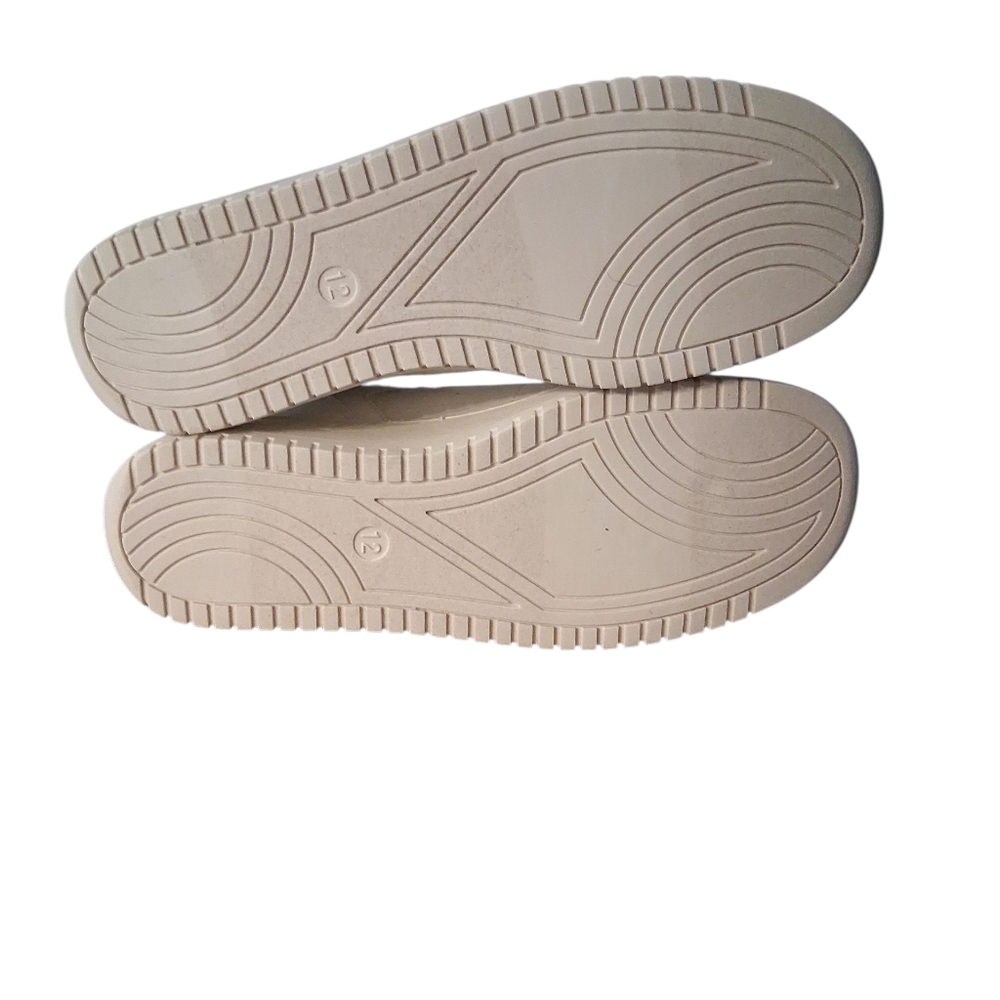 wild fable White Platform Low-Top Sneakers with Pink Hang Tag - Picture 2 of 6